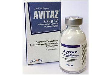 AVITAZ 2,25 G IV ENJEKSIYONLUK LIYOFILIZE TOZ ICEREN FLAKON